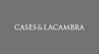 Logo Cases Lacambra gris